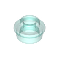 全新乐高LEGO 85861 1x1 带孔圆形板 6173640 6283590 透明浅蓝色