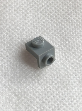 全新乐高LEGO正品零配件MOC 36841 1x1 托架 6248078 浅灰色