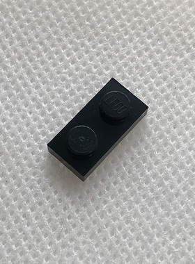 全新乐高LEGO正品零件配件MOC 3023 1x2 基础板 302326 黑色