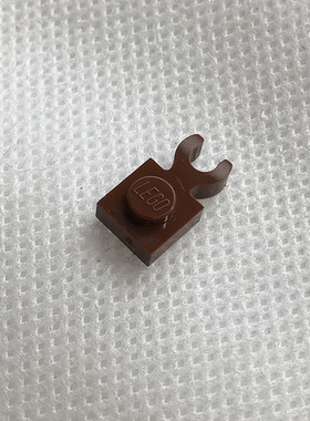 全新乐高LEGO 4085d 60897 1x1 夹口铰链板 6066142 6337003 棕色