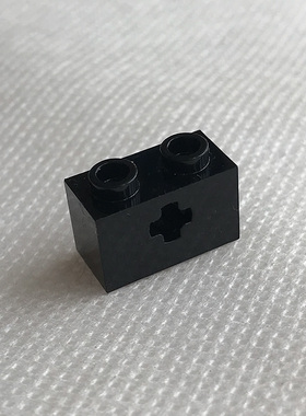 全新乐高LEGO 32064 1x2 带轴孔砖 4114294 4233487 6178922 黑色