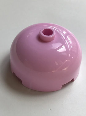 全新LEGO乐高正品零件配件MOC 49308 3x3 圆顶砖 6259671 浅粉色