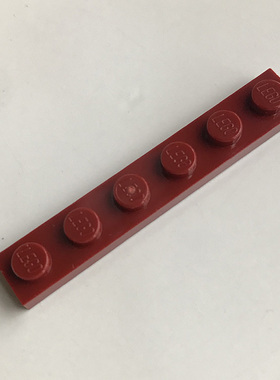 全新乐高LEGO正品零件 3666 1x6 基础板 4164108 4539062 深红色