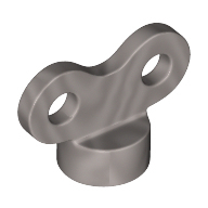 全新LEGO乐高 98375 发条开关 4652446 6038196 6176749 金属银色