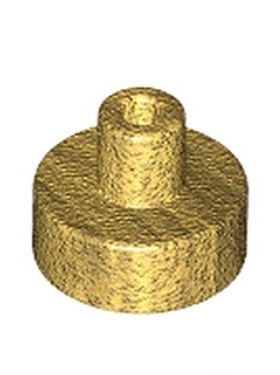 全新LEGO乐高 20482 31561 1x1 小圆钉 6126113 6186672 珍珠金色