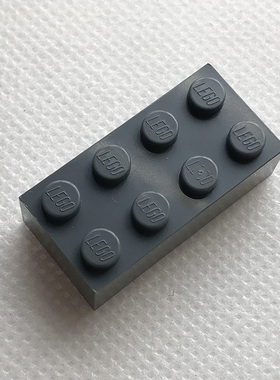 全新乐高LEGO正品零件配件MOC 3001 2x4 基础砖 4211085 深灰色