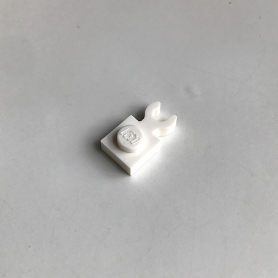 全新乐高LEGO零件 4085d 60897 44860 1x1夹口铰链板 4613256 白