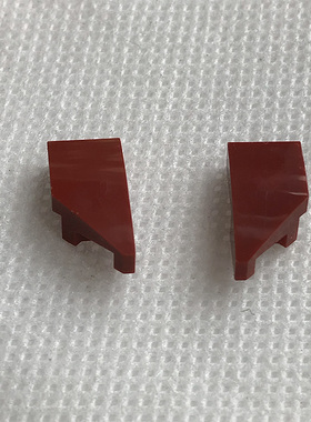 LEGO乐高 29120左 29119右 2x1 楔形弧面板 6219658 6219657 深红