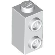 全新乐高LEGO零件 32952 1x1x1-2/3 单侧双凸点砖 6218841 白色