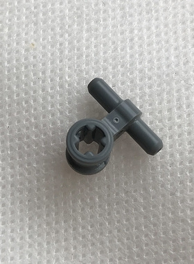 LEGO乐高 99021 2通压缩空气轴 气动连接件 6020189 6265669 深灰