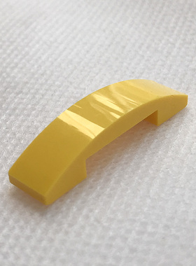 全新乐高LEGO正品零件 93273 4x1x2/3 弧型曲面件 4613151 黄色