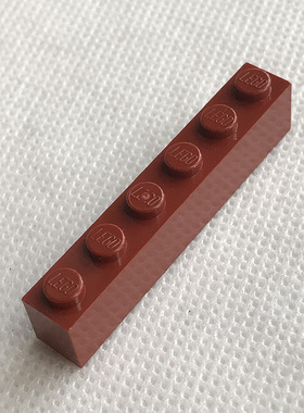 全新乐高LEGO正品零件配件MOC 3009 1x6 基础砖 4541528 深红色