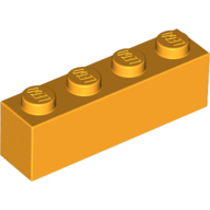 全新乐高LEGO正品零件配件MOC 3010 1x4 基础砖 6003004 中黄色