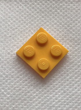 全新LEGO乐高正品零件 3022 2x2 基础板 4243776 6003033 中黄色