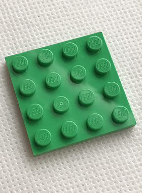 全新LEGO乐高零件配件MOC 3031 4x4基础板 4617799 亮绿色