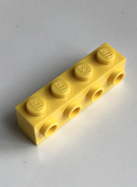 全新乐高LEGO零件正品MOC 30414 1x4 单面带凸点砖 4164073 黄色