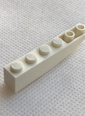 全新LEGO乐高正品零件MOC 42023 6x1 反向弧面砖 4160403 白色