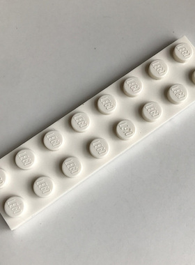 全新 LEGO乐高正品零件配件MOC 3034 2x8基础板 303401 白色