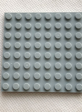 全新LEGO乐高正品零件配件MOC 41539 8x8 基础板 4166618 浅灰色