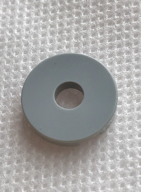 全新乐高LEGO正品零件 15535 2x2 圆形光面板 孔 6179186 浅灰色