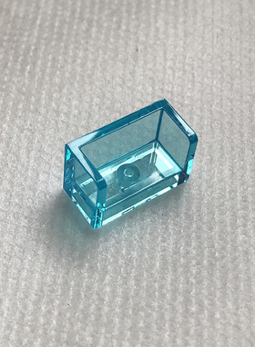 LEGO乐高 23969 35387 1x2x1 墙壁板 6138481 6248908 透明浅蓝