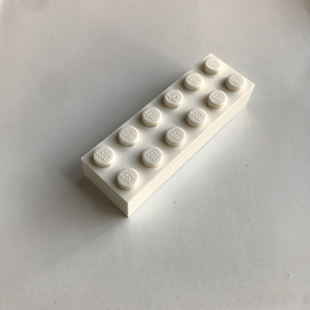全新乐高LEGO正品零配件MOC 2456 44237 2x6 基础砖 4181142 白色