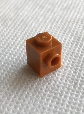 全新乐高LEGO正品零件 87087 1x1 单面带凸点砖 4666322 深橙色