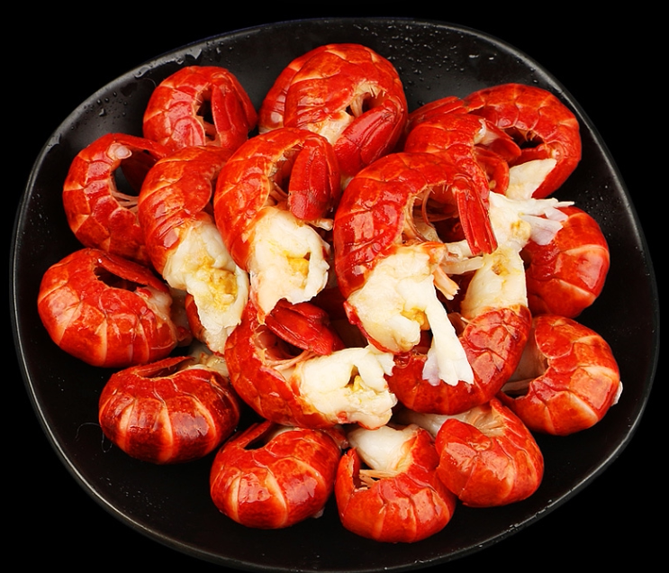 2023小龙虾虾尾冻虾新鲜冷冻鲜活无冰衣虾尾特级大号整箱商用生鲜