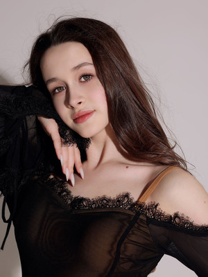 NeonDancer新款专业女拉丁舞服 星光同款网纱练功服 大露背连衣裙