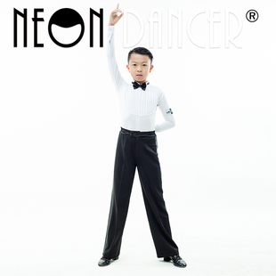 Neon Dancer 少儿男拉丁舞服 男童规定服 拉丁比赛服套装
