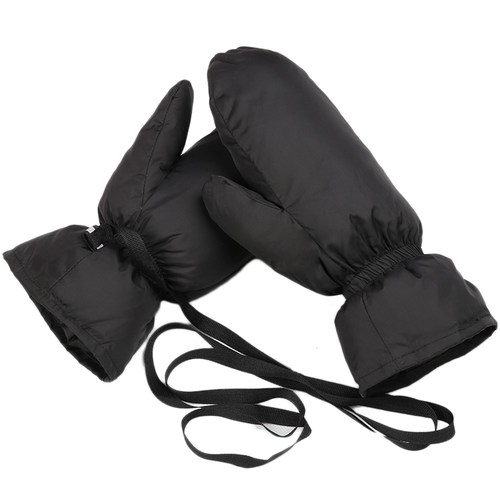 羽绒手套女男加厚保暖防寒滑雪