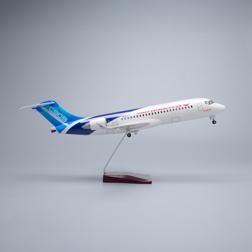 仿真商飞快线C909飞机模型47cm