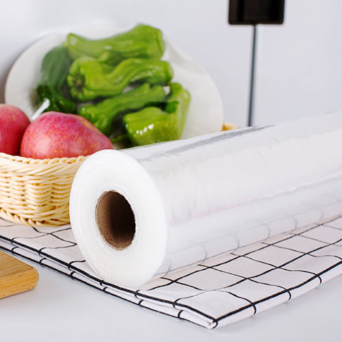 绿檬PE食品保鲜膜酒店餐饮保鲜膜无味保鲜膜紧膜60厘米X6000包邮