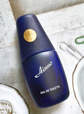老国货品牌AINUO爱诺蓝色多瑙河香水30毫升无塑封