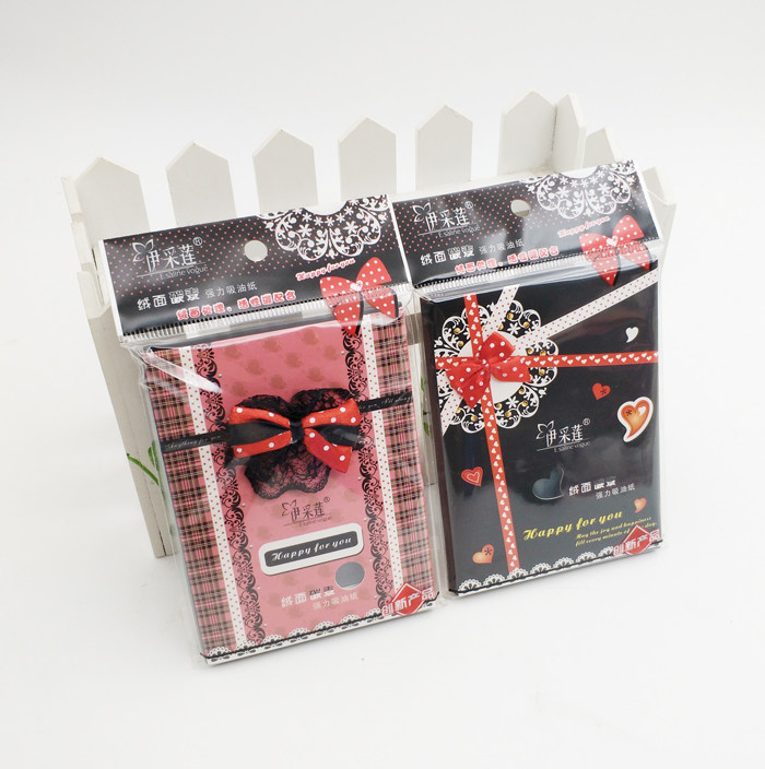 伊采莲绒面碳素吸油面纸男女面部清爽吸油 7x10cm