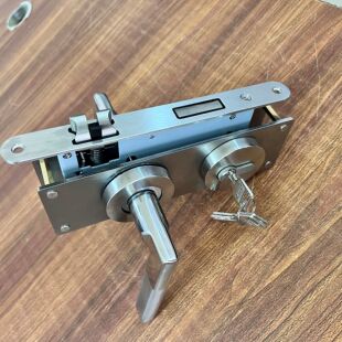 船用防火锁OHS3201 210MM圆角 304不锈钢492101492102大门锁改款