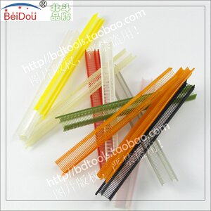 北斗BEXN工字细胶针子弹彩色尼龙胶线洗水吊牌线红色黄色白色橙色