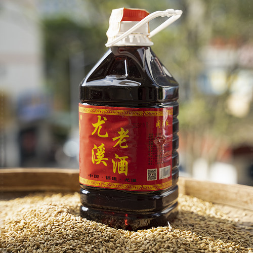 闽泽红尤溪老酒塑桶5斤无添加