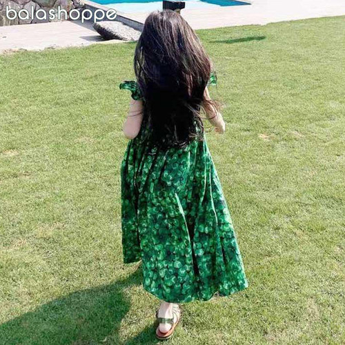 balanbond森女系过膝长裙