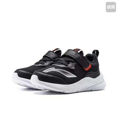 李宁童鞋极光天行小童版秋季官方男女小童透气回弹魔术贴运动鞋5