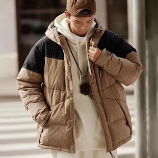 断码李宁男款联名保暖运动服情侣百搭休闲羽绒服
