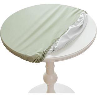 弹力圆桌套罩全包防滑松紧桌布防水防油防烫免洗皮革圆形餐桌台布