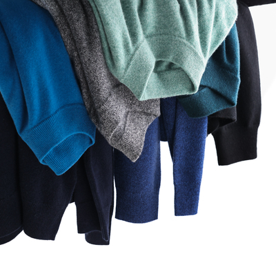 经典休闲商务男装100%山羊绒圆领半高领套头毛衣宽松针织衫打底衫