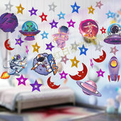 公主风房间幼儿园吊饰装 饰空中悬挂门帘卧室布置挂饰创意浪漫环创