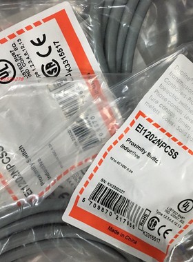 EI1202NPCSS电感接近传感器开关瑞士佳乐全新NPN.NC常闭