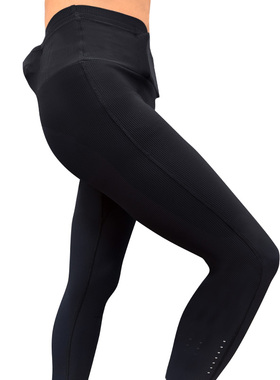 BESUTO春秋冬男女中超厚绒速干跑步健身紧身保暖放手机高弹长裤