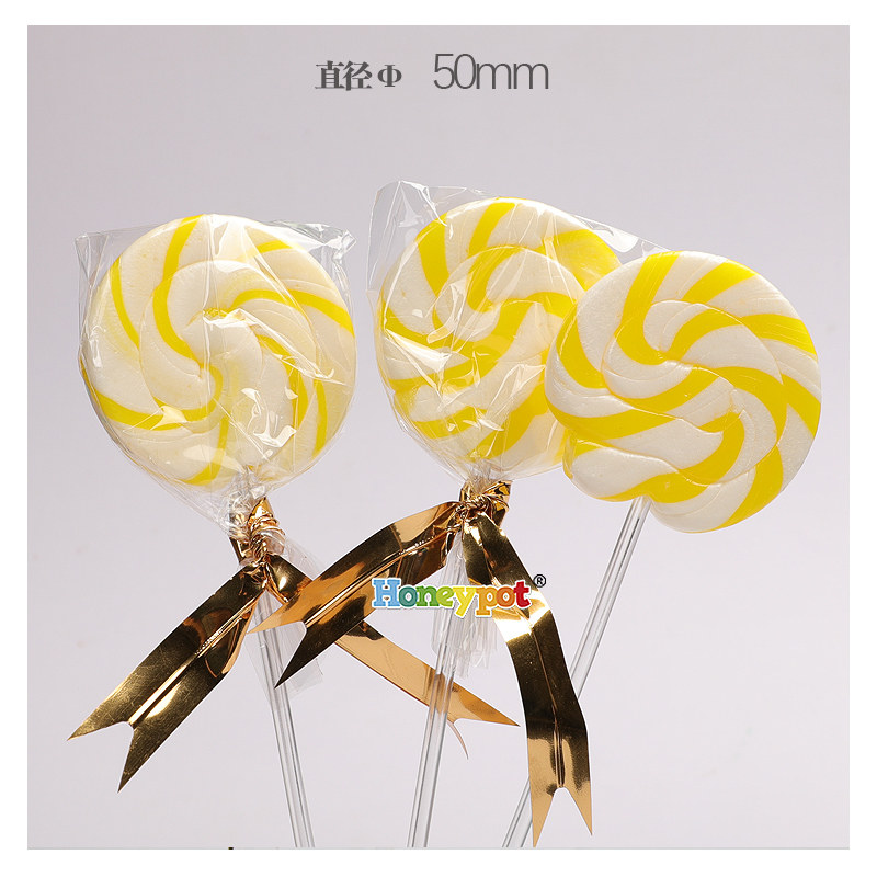 ins喜糖少女婚礼装饰清新日系手工可爱棒棒糖万圣节糖果彩色糖