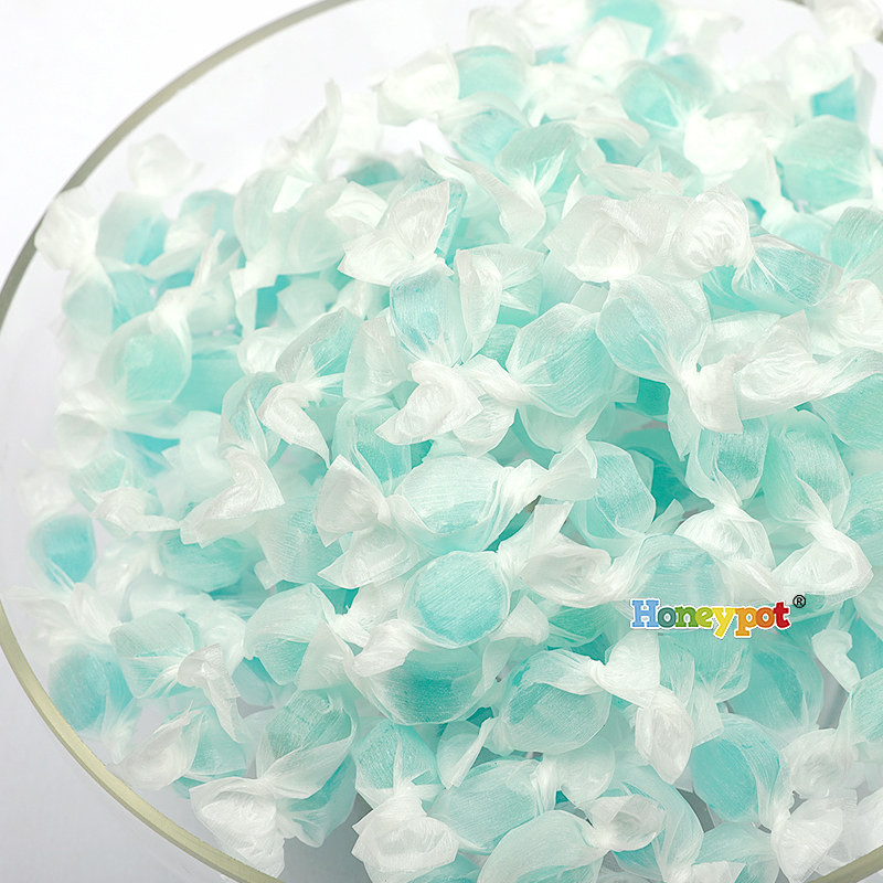 马卡龙蓝色创意糖果彩色水果硬糖少女糖果散装ins喜糖颜值樱花糖