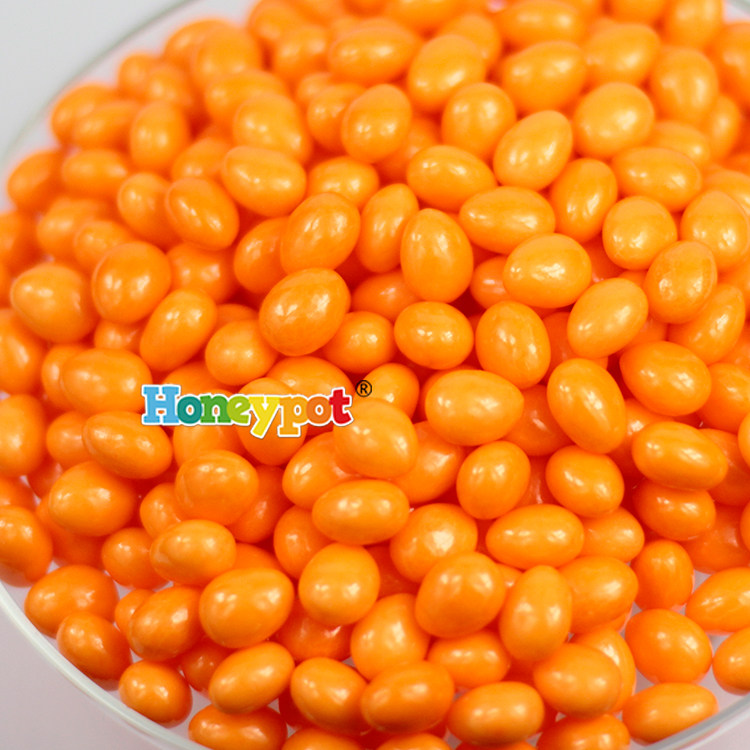 复活节彩色糖果橙色脆皮蛋酸酸果烘焙装饰糖豆