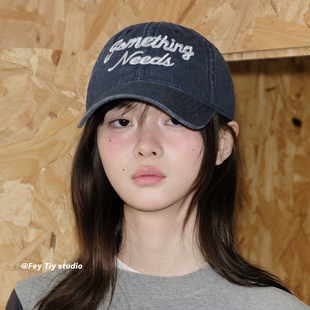 百搭遮阳鸭舌帽潮 高品质棒球帽2026春夏新款 feytiy 简约刺绣字母